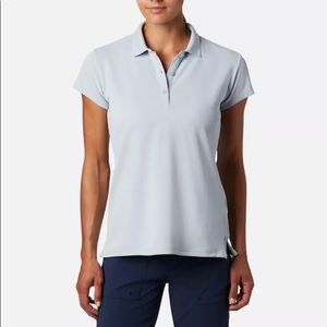 Columbia Innisfree SS polo womens Brand new with tags light grey